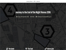 Tablet Screenshot of journeyvienna.at